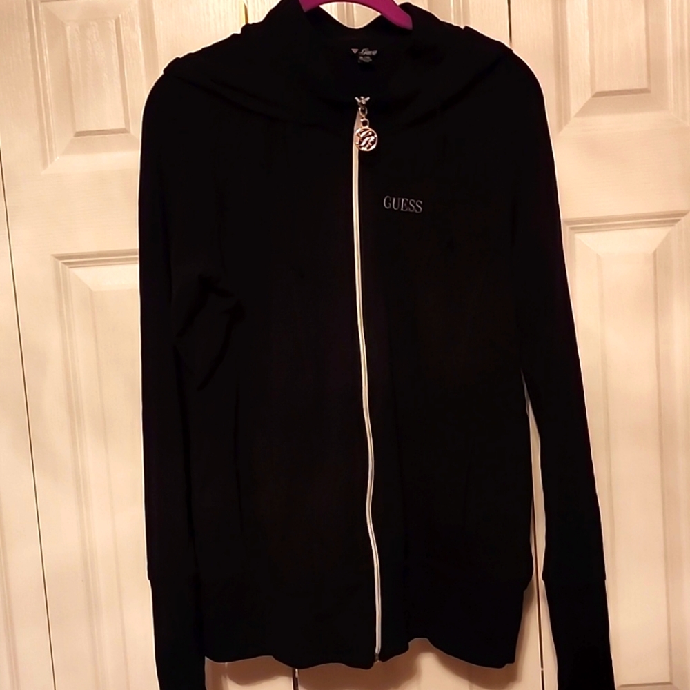 GUESS Ladies Zip Jacket Hoodie